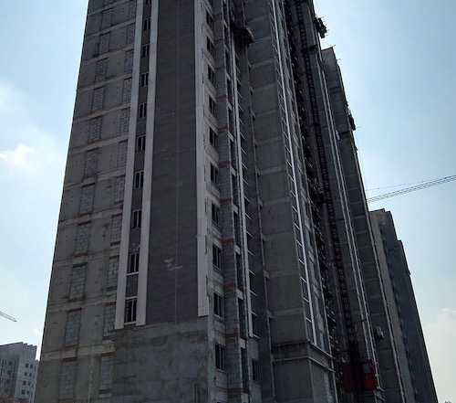 纤维增强改性发泡水泥板外墙保温系统