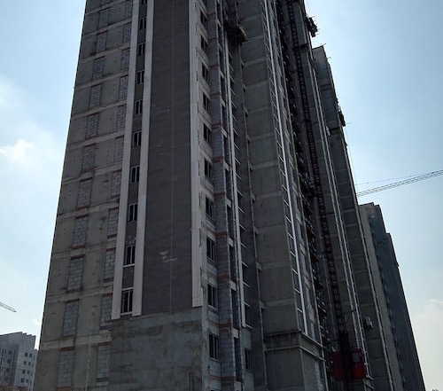 纤维增强改性发泡水泥板外墙保温系统